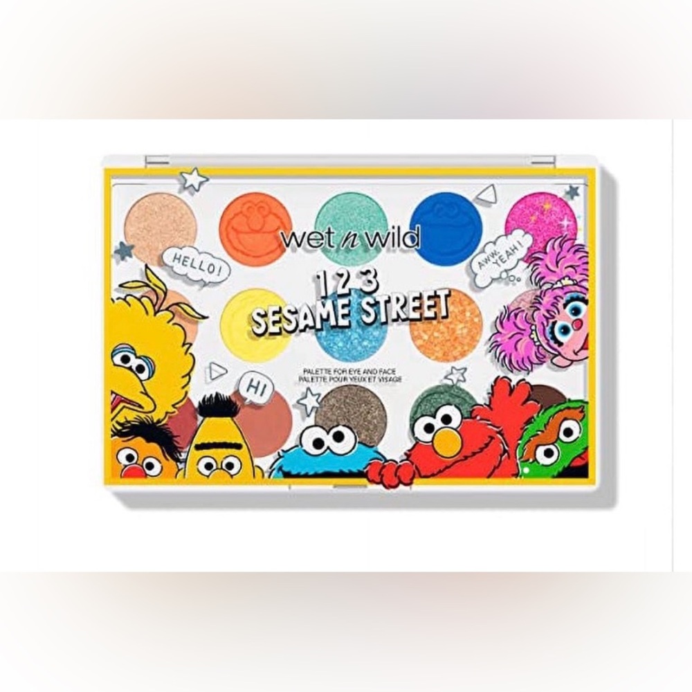 Wet n Wild x Sesame Street, Eye & Face Palette